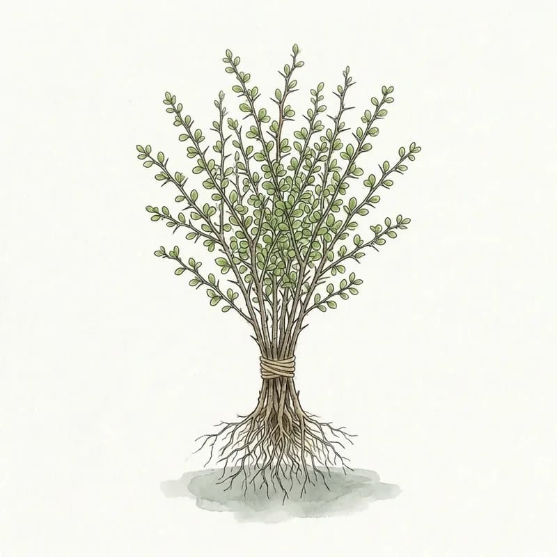 Häckberberis, små plantor, ca 30 cm höga