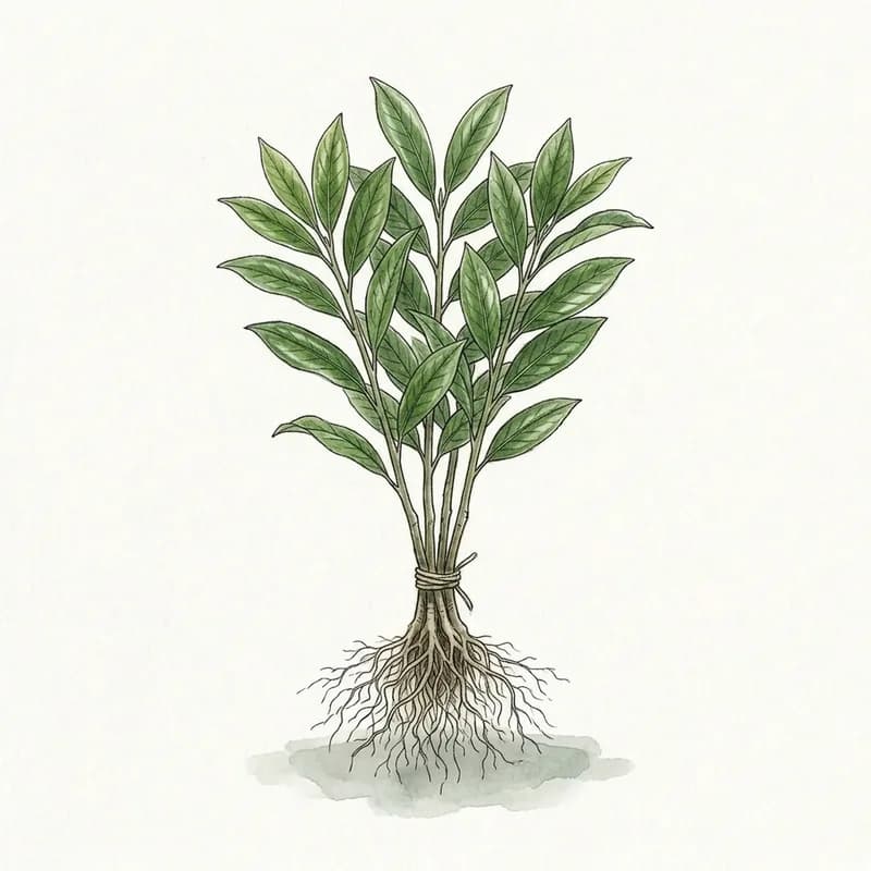 Lagerhägg 'Novita', små plantor, ca 40 cm höga