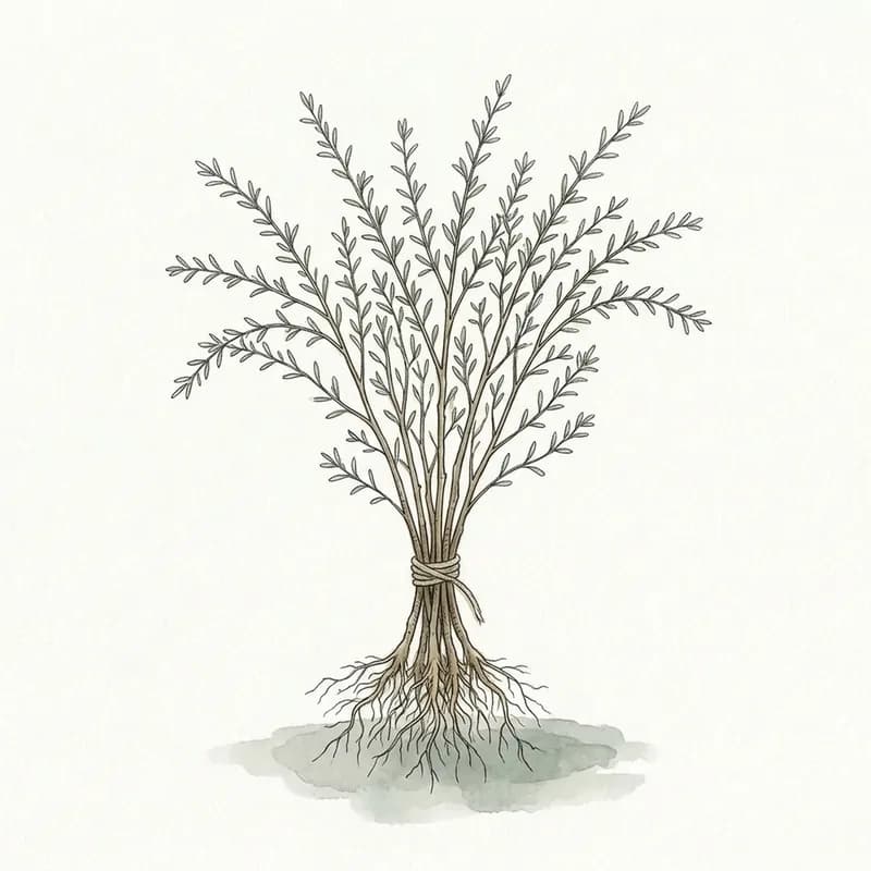 Norskspirea 'Grefsheim', små plantor, ca 40 cm höga